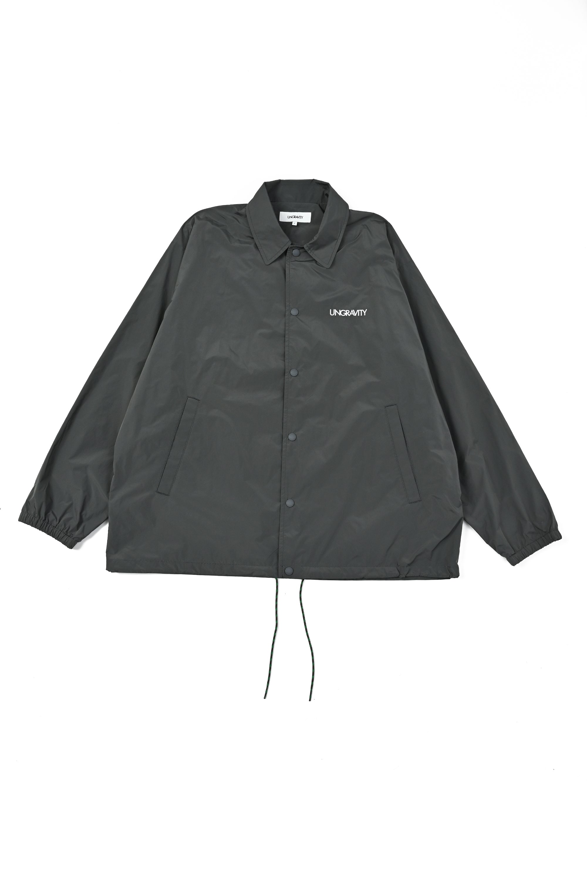 Memory Taffeta Loose Coach Jacket