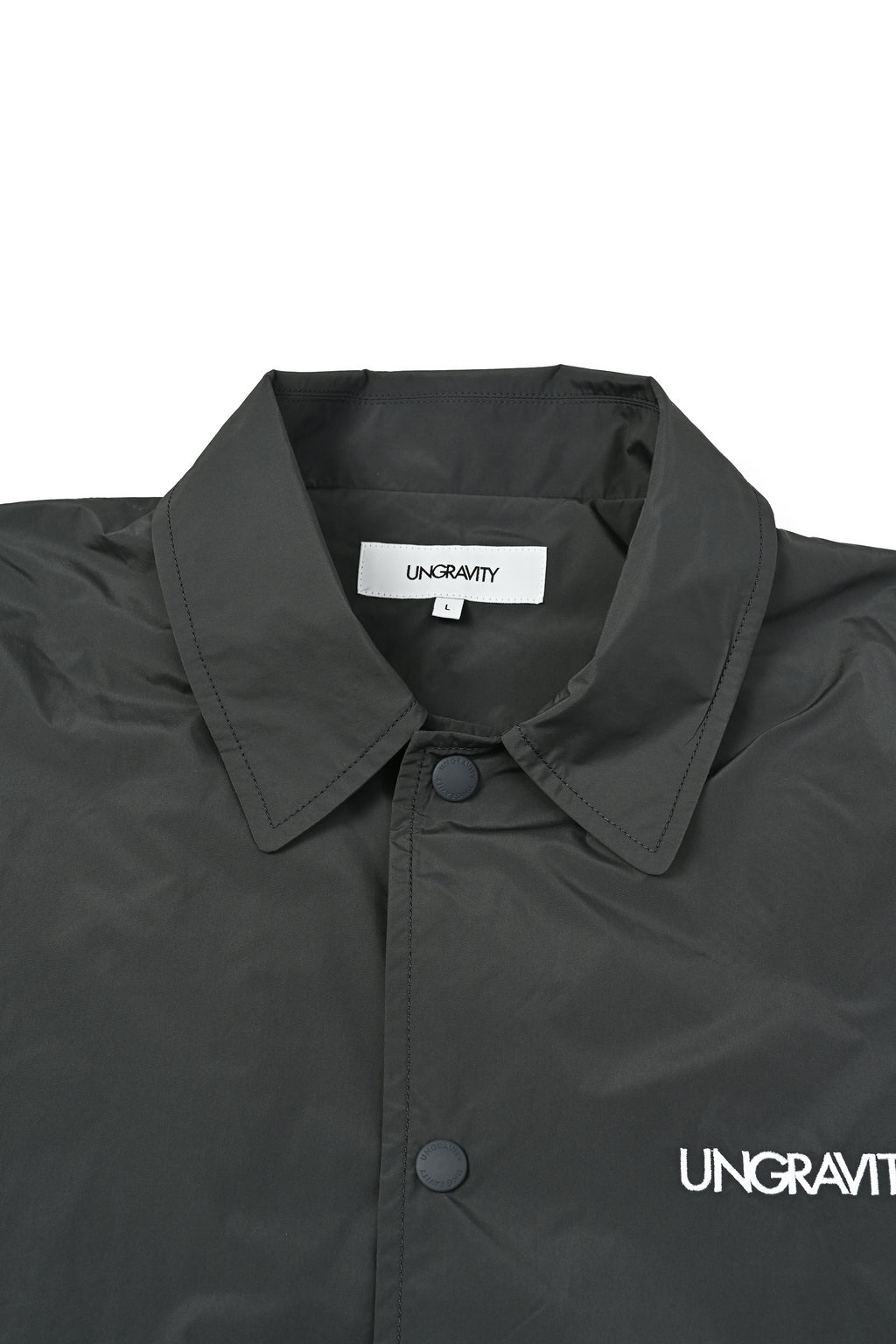 Memory Taffeta Loose Coach Jacket