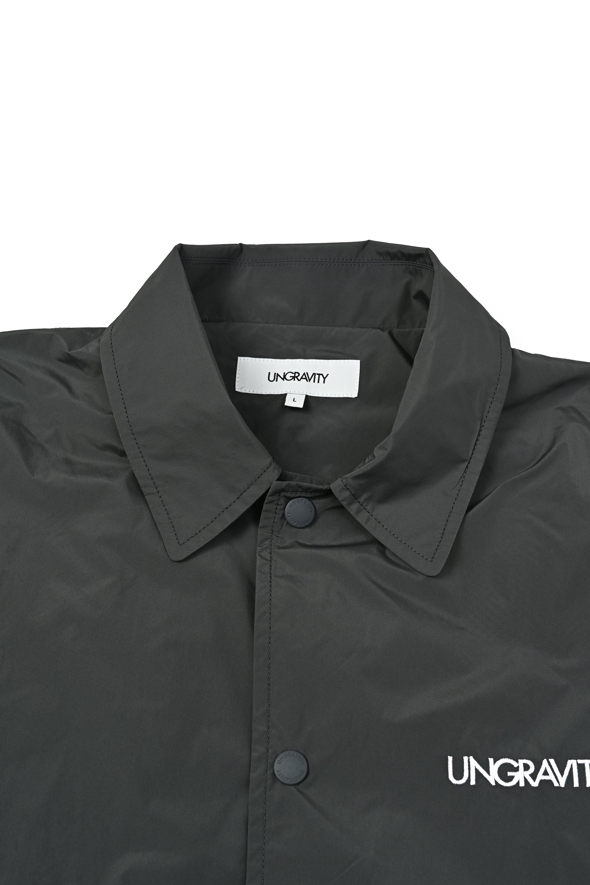 Memory Taffeta Loose Coach Jacket