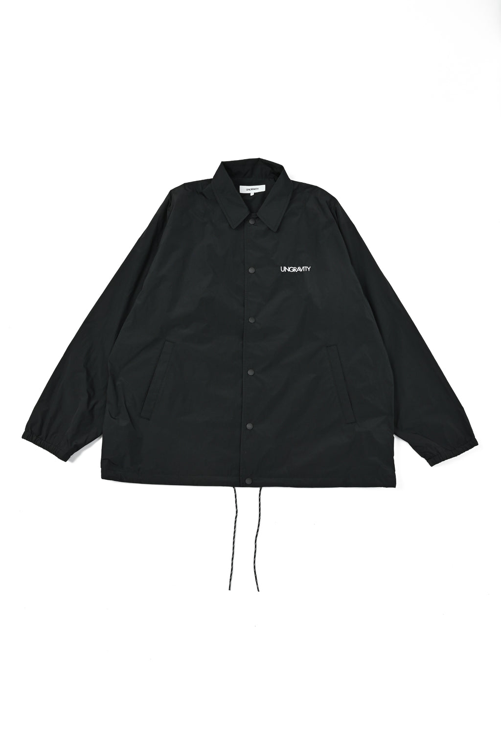 Memory Taffeta Loose Coach Jacket