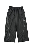 SYNTHETIC LEATHER TRACK PANTS
