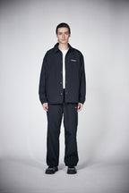 Memory Taffeta Loose Coach Jacket