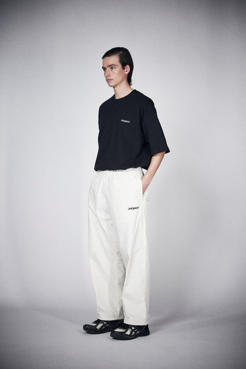 Memory Taffeta Loose Track Pants