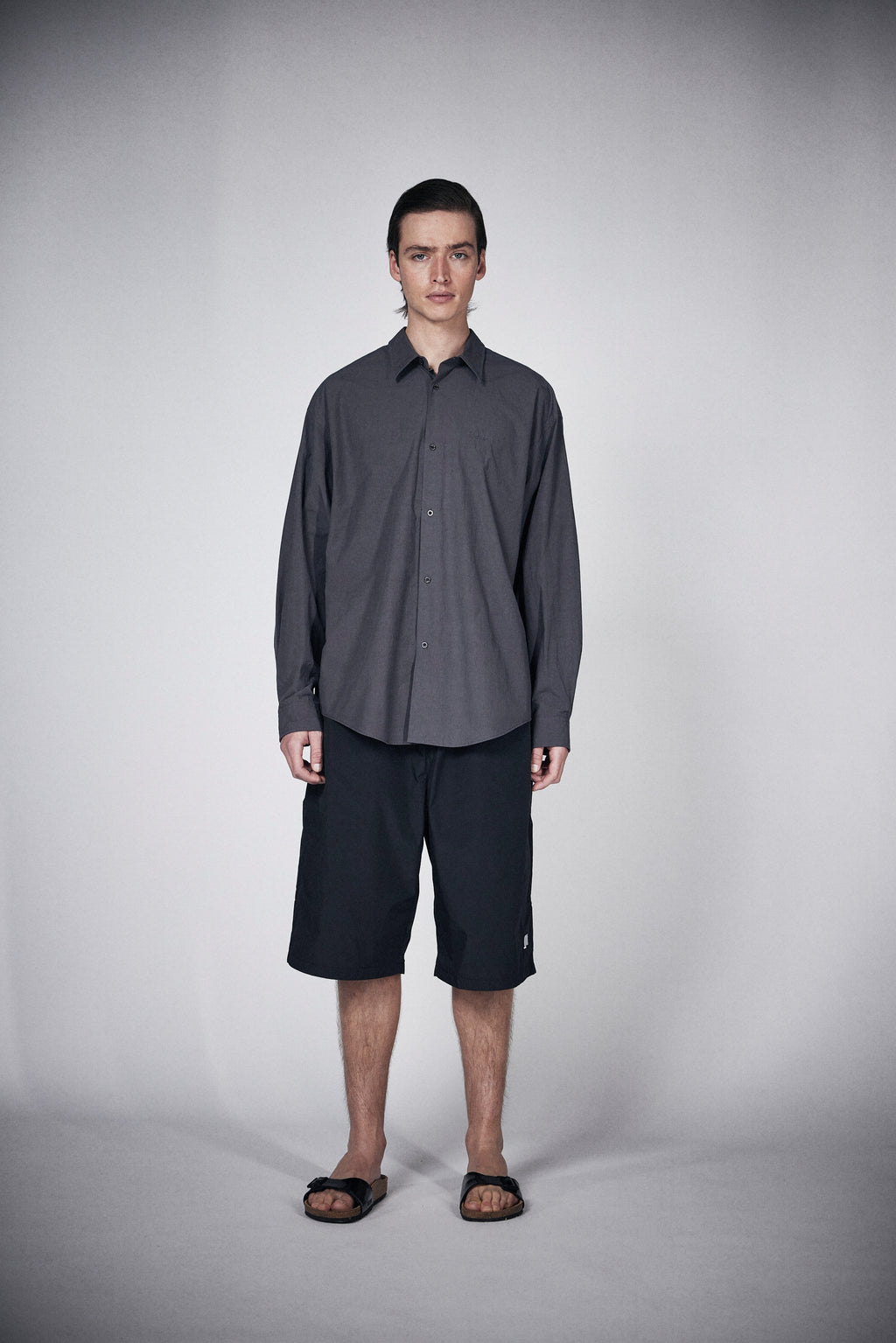 Omi-Sarashi Cotton Big Shirt