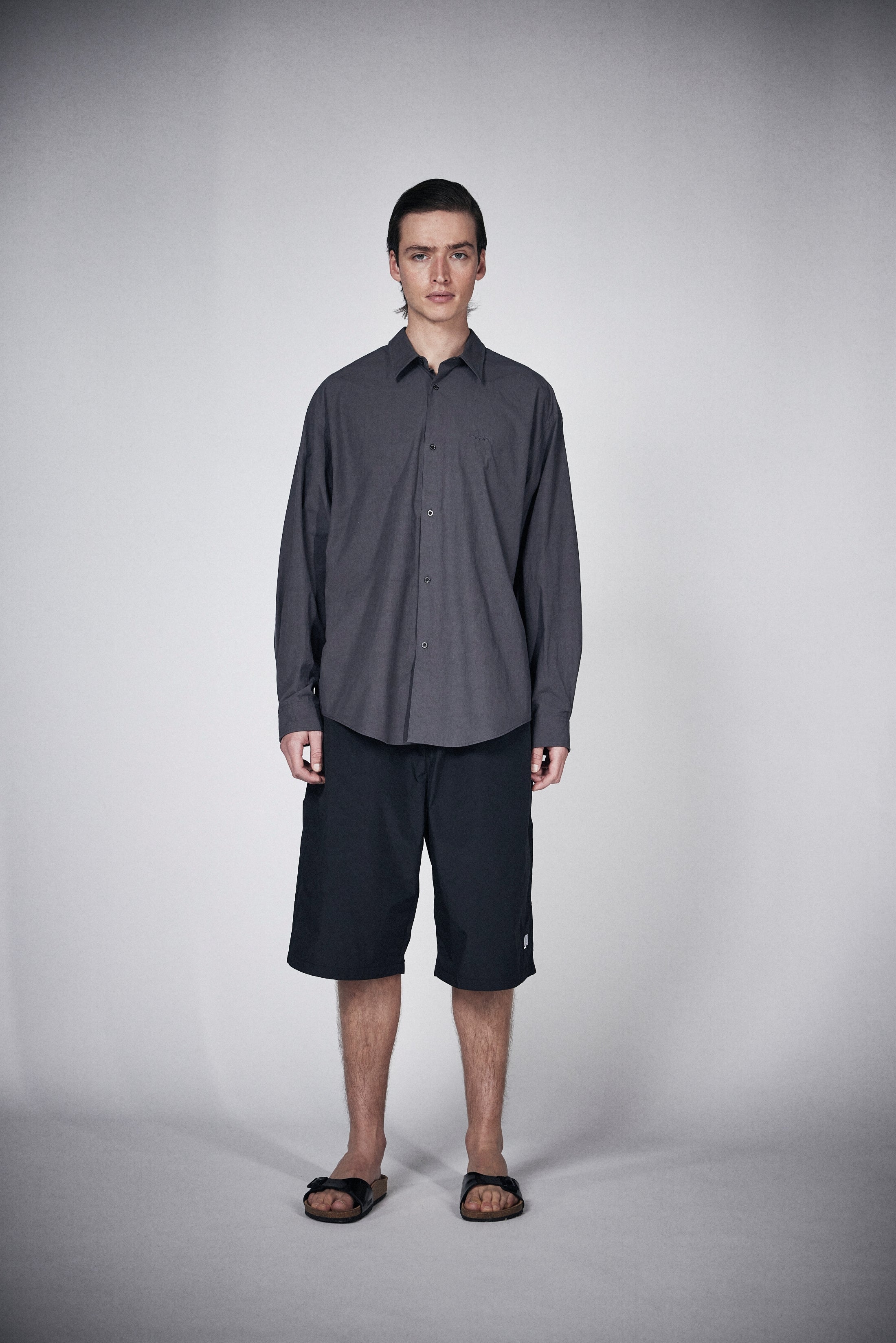 Omi-Sarashi Cotton Big Shirt