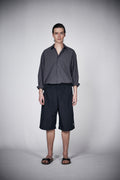 Memory Taffeta Loose Short Pants