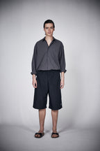 Memory Taffeta Loose Short Pants