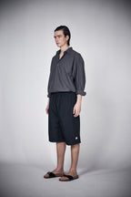 Memory Taffeta Loose Short Pants