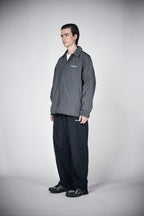 Memory Taffeta Loose Coach Jacket